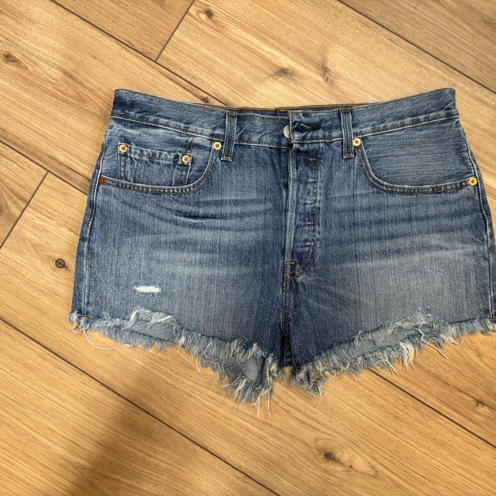 Levi's Classic Blue Jean Shorts